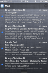 Unread Emails on the iPhone